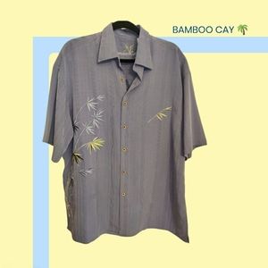 Bamboo Cay Mens Short Sleeve Flying Bamboos Casual